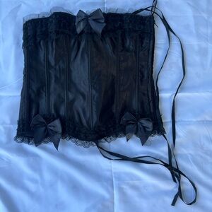 Elegant Black Lace Shapewear Corset